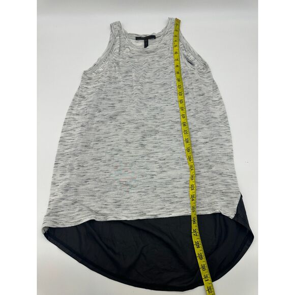 BCBG MaxAzria top for Women Tunic Style Semi Sheer Top Sz M*  Black - Picture 3 of 6